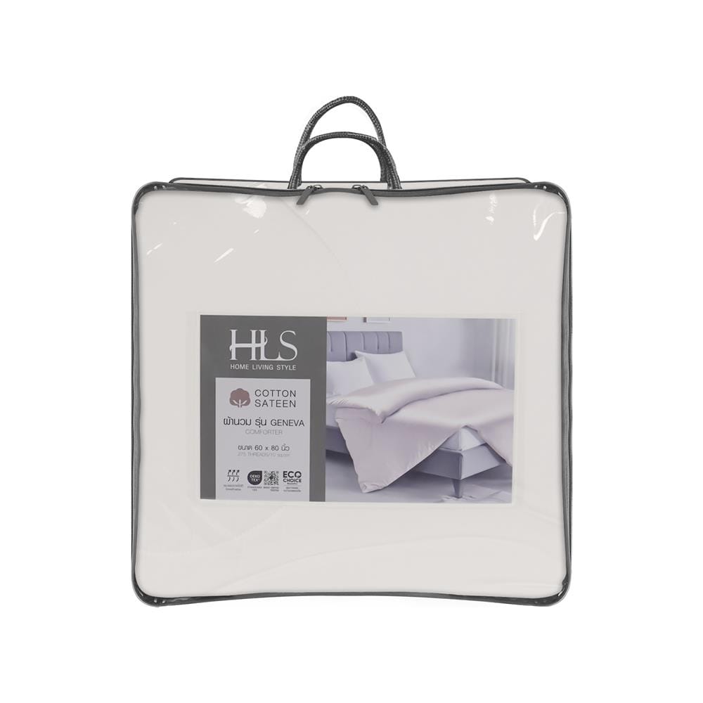 ผ้านวม HOME LIVING STYLE GENEVA 60X80 นิ้ว สี CREAM