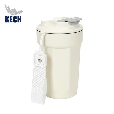 กระติกสุญญากาศ 0.42 ลิตร KECH HAND สีขาว_0