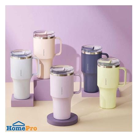 กระติกสุญญากาศ LOCKnLOCK METRO 820 มล. เขียวอ่อน_1