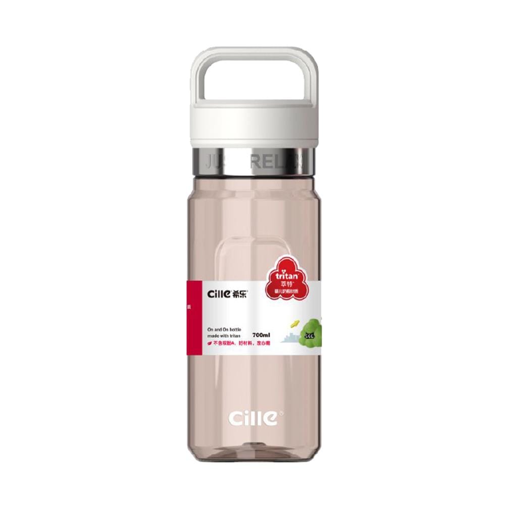 ขวดน้ำพลาสติก TRITAN 0.7 ลิตร CILLE RELAX สีน้ำตาล