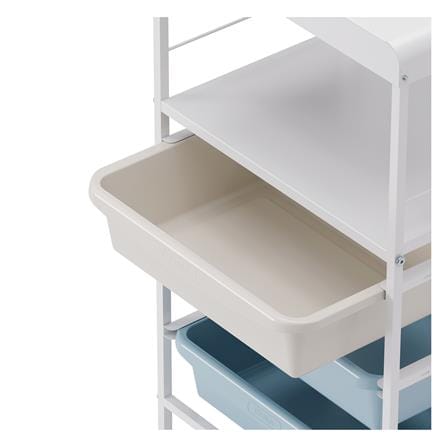 ชั้นลิ้นชัก 3 ชั้น STACKO LITTLE-P 44.6X31.6X100.8 ซม. สีขาว/ฟ้า_3