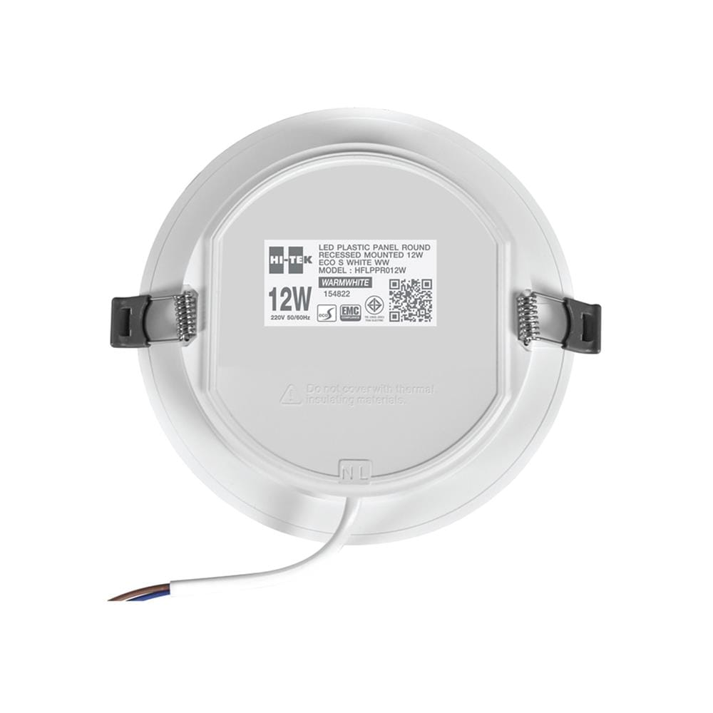 ดาวน์ไลท์ LED HI-TEK HFLPPR0 5 นิ้ว 1 วัตต์ WARM WHITE สีขาว