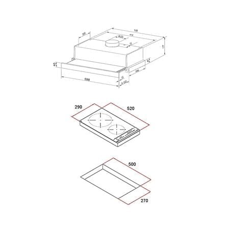 เตาฝัง+เครื่องดูดควัน TEKA IBS32920 Q+EL 60 สเตนเลส_4