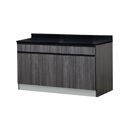 ตู้ตั้งพื้นท็อปเรียบ TSS B SANKI THE KITCHEN PRO 122.5 ซม. สีฟอเรสท์ต้าทีค_1