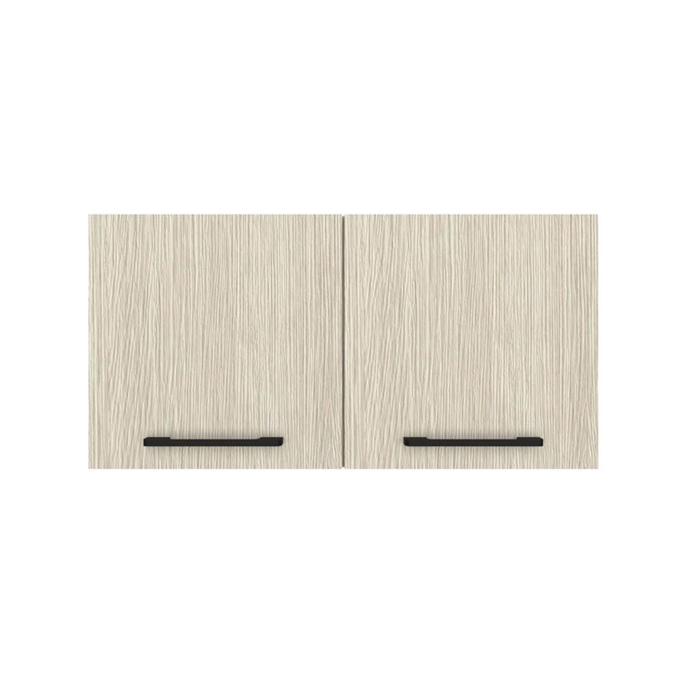 ตู้แขวนคู่ WPC มือจับดำ PARAZZO ENZO 80x40 ซม. สีไลท์โอ็ค