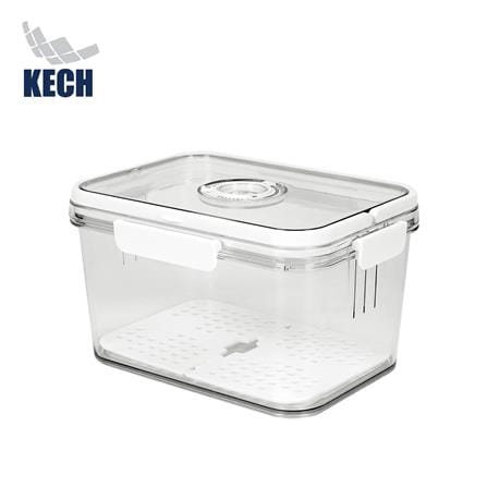 กล่องปิกนิกมีหูหิ้ว KECH SYPA SIZE S 21.8x16x12 ซม. สีใส_0