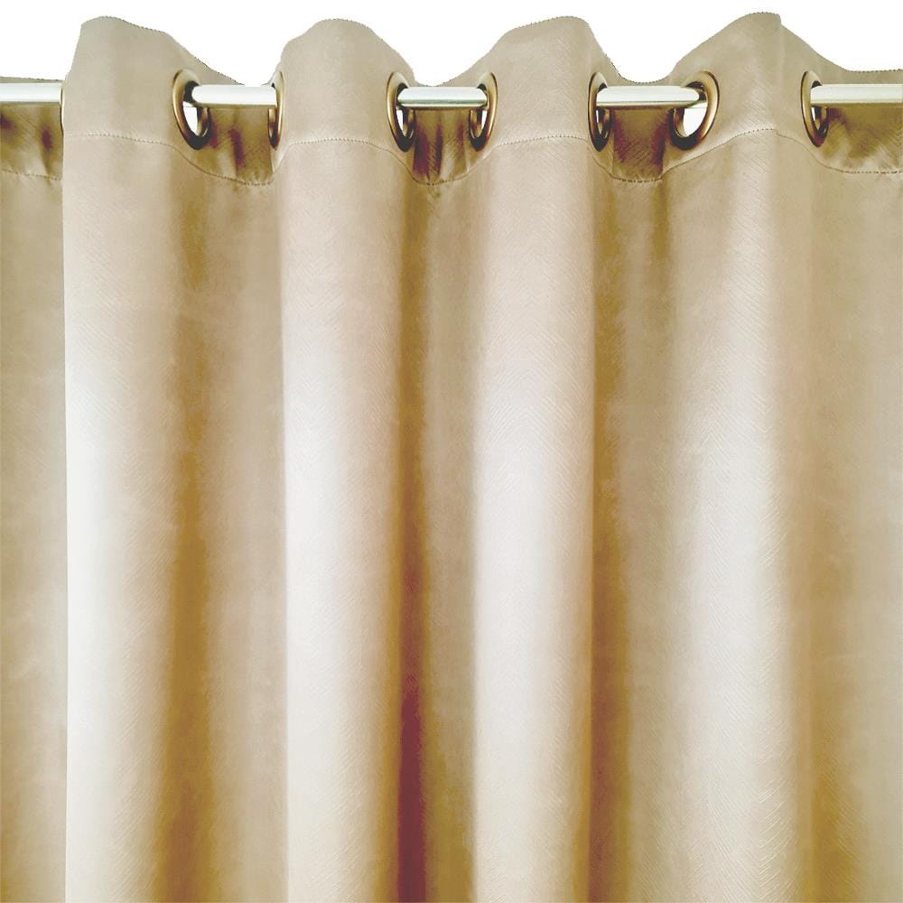 ผ้าม่าน EYELET HOME LIVING STYLE HENDRIX UV 150X160 ซม. สีทอง
