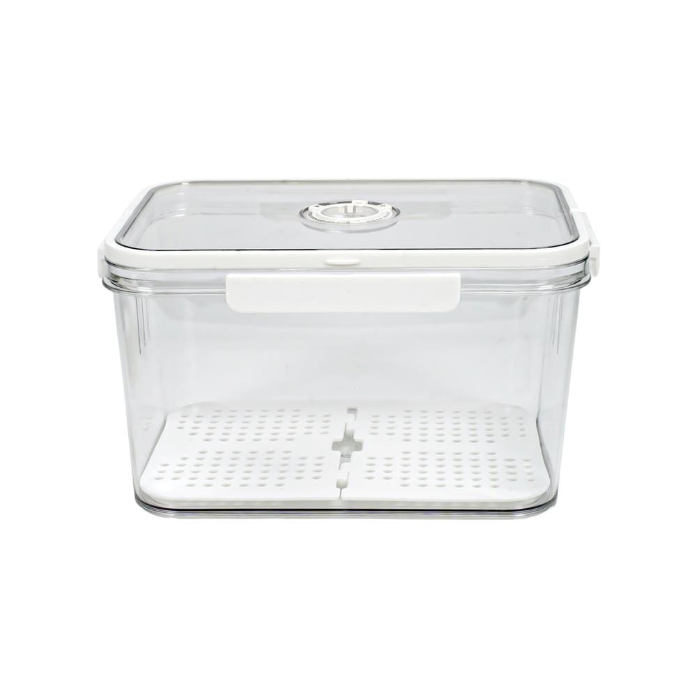 กล่องปิกนิกมีหูหิ้ว KECH SYPA SIZE L 27.8x20.3x15.3 ซม. สีใส