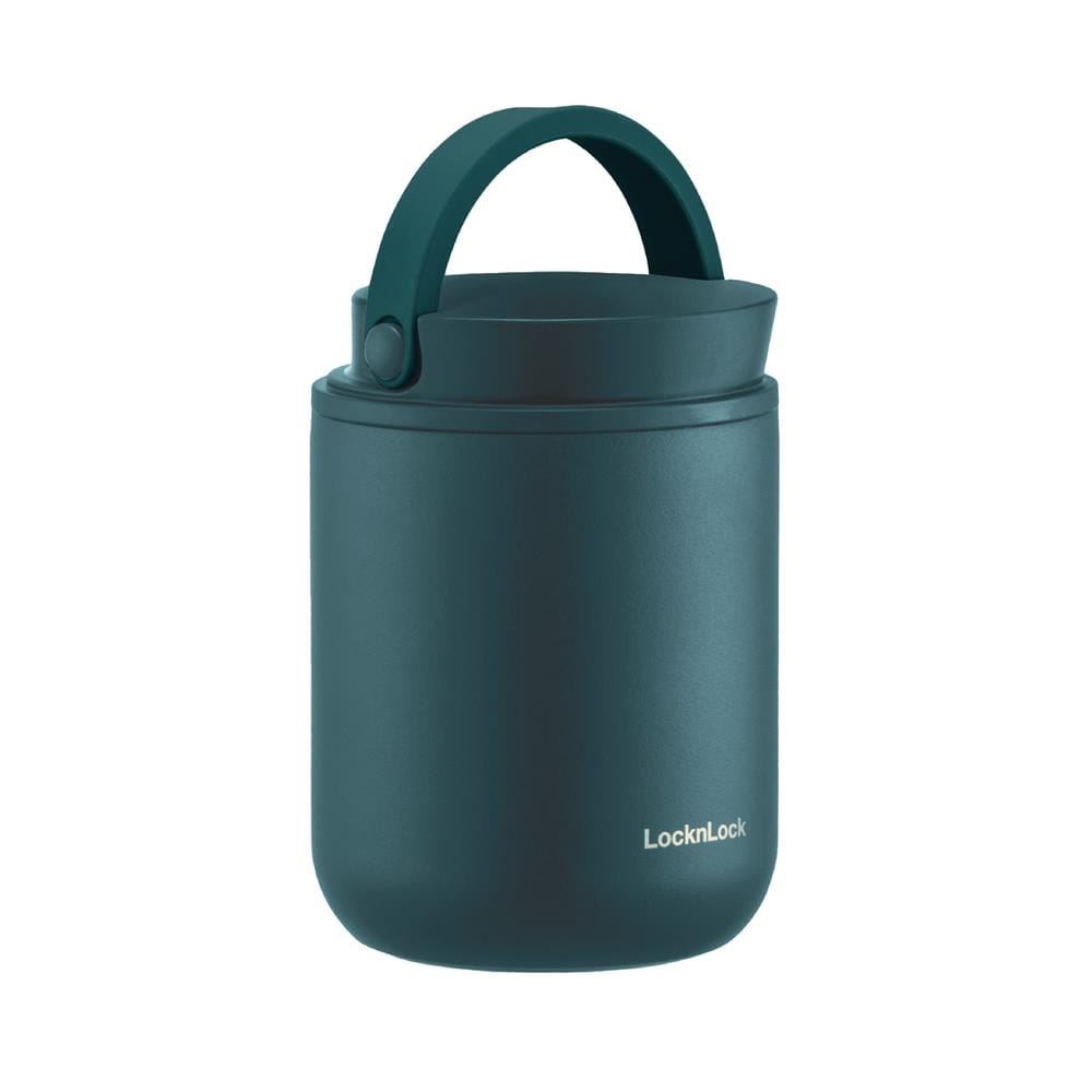 กระติกสุญญากาศเก็บอาหาร LOCKNLOCK METRO 300 มล. สีเขียว