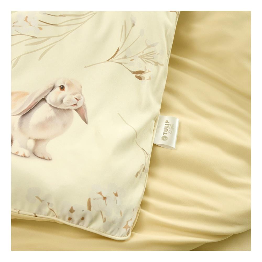 ชุดผ้าปูที่นอน 5 ฟุต (ชุด 5 ชิ้น) TULIP RABBIT 60112-DLD042