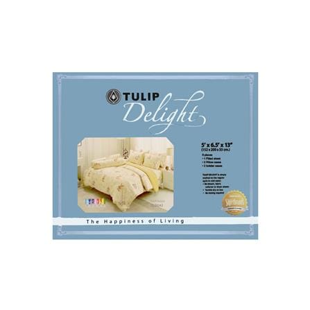 ชุดผ้าปูที่นอน 5 ฟุต (ชุด 5 ชิ้น) TULIP RABBIT 60112-DLD042_3