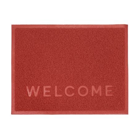 พรมเช็ดเท้าดักฝุ่น HOME LIVING STYLE W.NEO 60X80 ซม. สีแดง_1