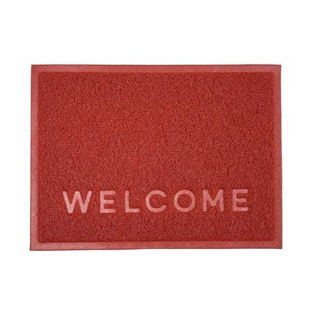 พรมเช็ดเท้าดักฝุ่น HOME LIVING STYLE W.NEO 50X70 ซม. สีแดง_0