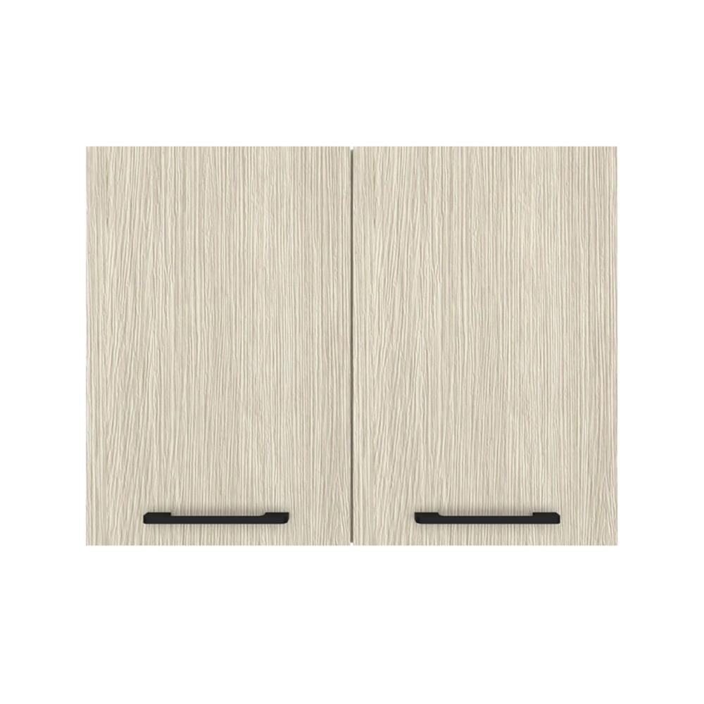 ตู้แขวนคู่ WPC มือจับดำ PARAZZO ENZO 80x60 ซม. สีไลท์โอ็ค