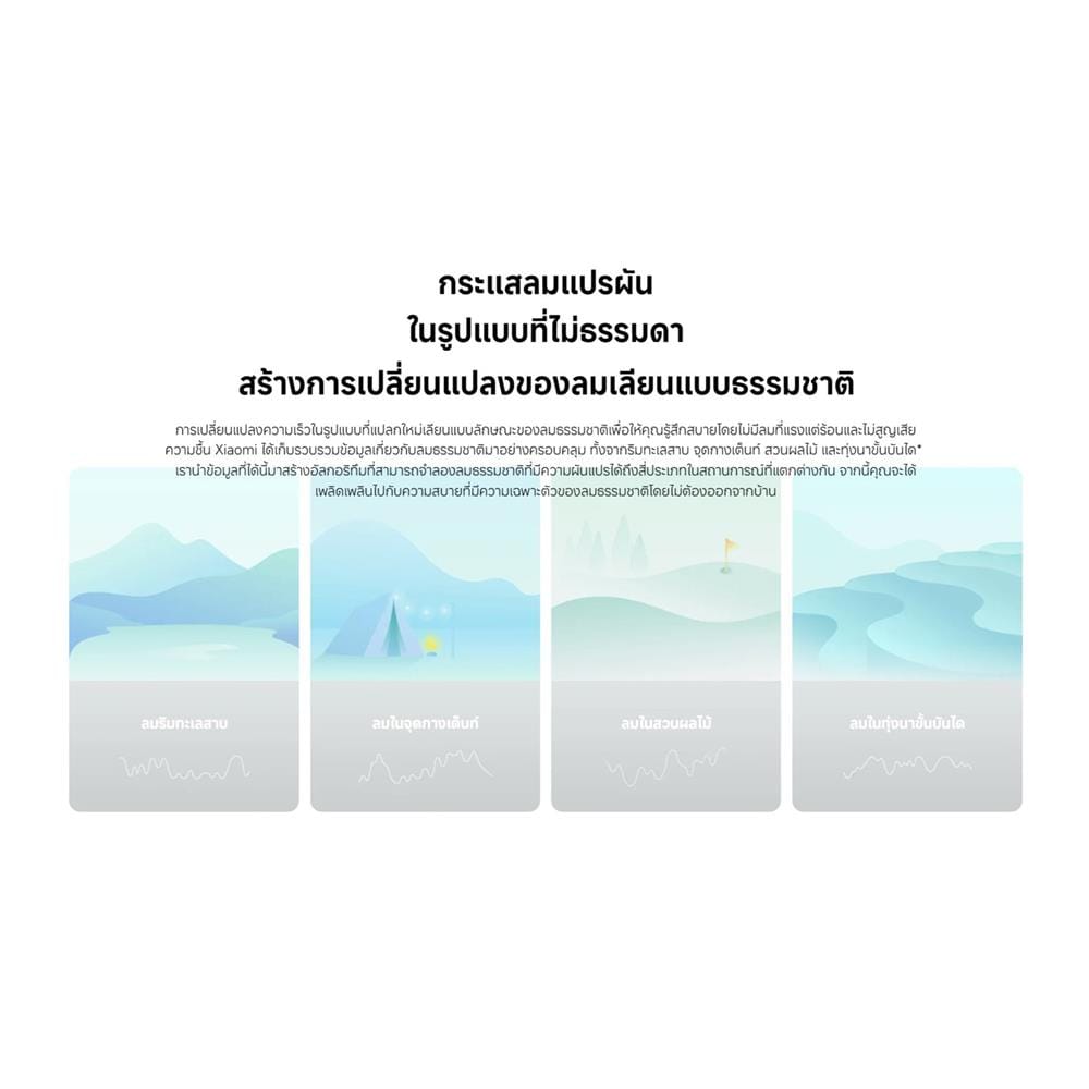 พัดลมทาวเวอร์ XIAOMI SMART TOWER FAN 2 สีขาว