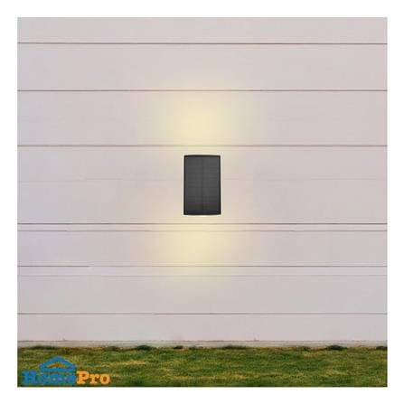 ไฟผนังภายนอก SOLAR LUMAX 74-00067 15 วัตต์ WARM WHITE สีดำ_3