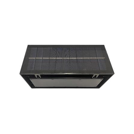 ไฟผนังภายนอก SOLAR LUMAX 74-00065 24 วัตต์ WARM WHITE สีดำ/ขาว_3
