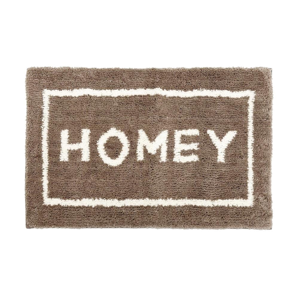 พรม HOME LIVING STYLE HOMEY 45X70 ซม. สีน้ำตาล