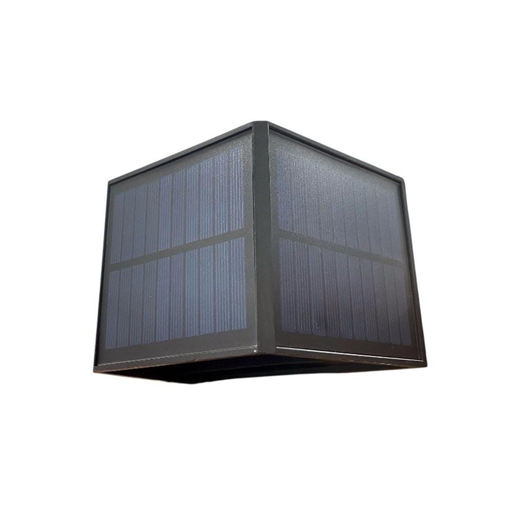 ไฟผนังภายนอก SOLAR LUMAX 74-00066 20 วัตต์ DAYLIGHT/COOL WHITE/WARM WHITE สีดำ