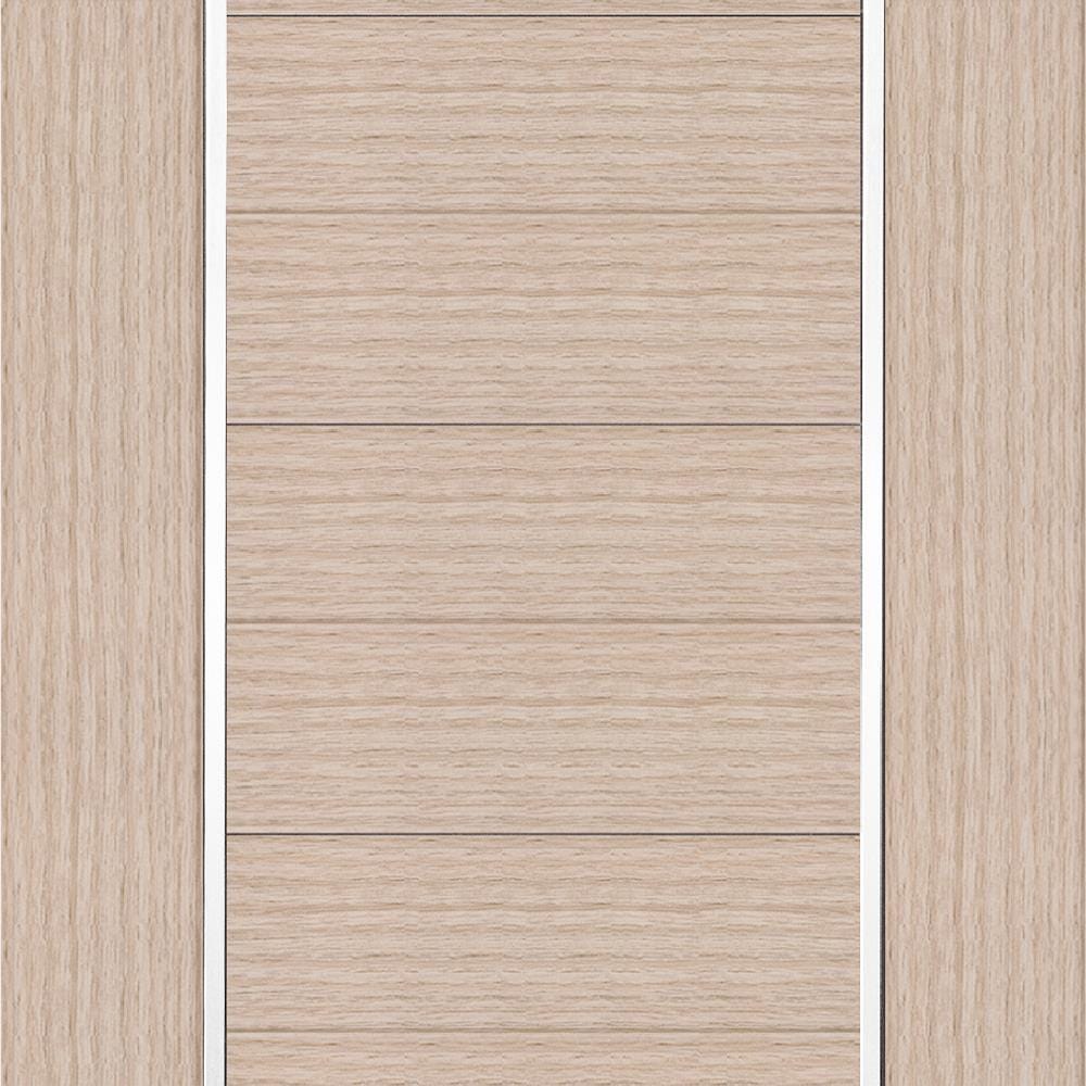 ประตูภายในโพลีสไตรีน ไม่เจาะลูกบิด LINEDEKOR DTD02S 90x200 ซม. สีบีชด้าน