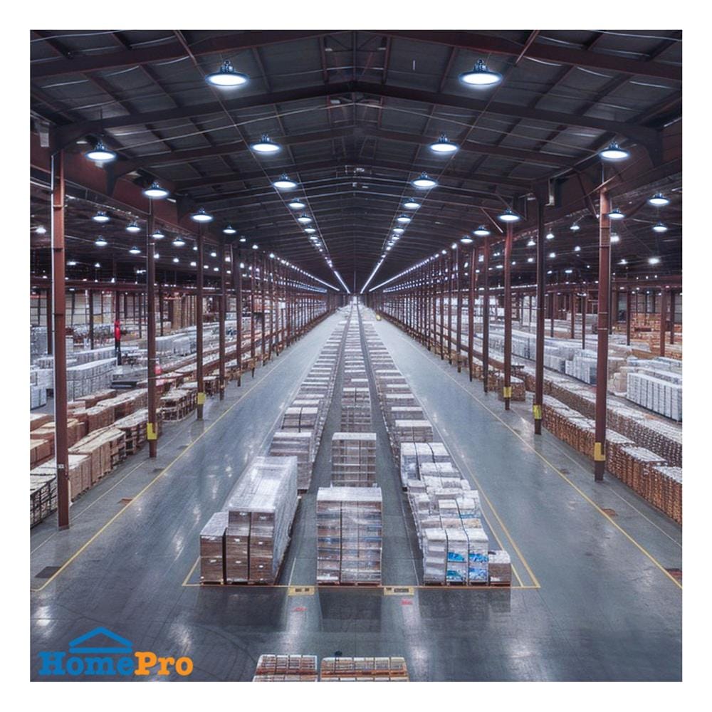 โคมไฮเบย์ LED SHINING NOVA 100 วัตต์ DAYLIGHT สีดำ
