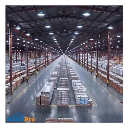 โคมไฮเบย์ LED SHINING NOVA 100 วัตต์ DAYLIGHT สีดำ_4