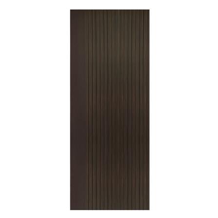 ประตูภายในโพลีสไตรีน ไม่เจาะลูกบิด LINEDEKOR VETICAL 80x200 ซม. สีโอ๊ค_0