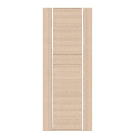 ประตูภายในโพลีสไตรีน ไม่เจาะลูกบิด LINEDEKOR DTD02S 80x200 ซม. สีบีชด้าน