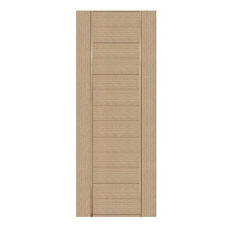 ประตูภายในโพลีสไตรีน ไม่เจาะลูกบิด LINEDEKOR DTD02G 70x200 ซม. สีบีชด้าน