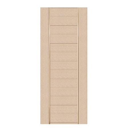 ประตูภายในโพลีสไตรีน ไม่เจาะลูกบิด LINEDEKOR DTD02G 80x200 ซม. สีบีชด้าน_0