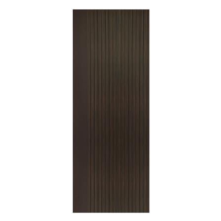 ประตูภายในโพลีสไตรีน ไม่เจาะลูกบิด LINEDEKOR VETICAL 70x200 ซม. สีโอ๊ค_0