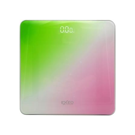 เครื่องชั่งน้ำหนักดิจิทัล&nbsp;EXEO EB3429 สีชมพู/เขียว