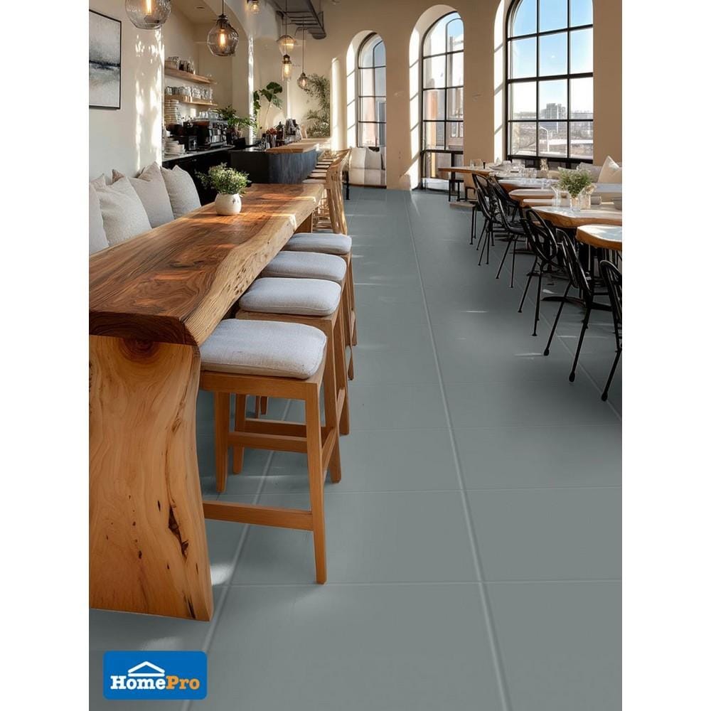 กระเบื้องพื้นพอร์ซเลน 60x60 ซม. DURAGRES พาร์ค เกรย์ โพลิช A 1.44 ตร.ม.