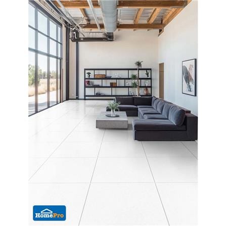 กระเบื้องพื้นพอร์ซเลน 60x60 ซม. DURAGRES พาร์ค โฮวไลท์ (โพลิช) ขาว A 1.44 ตร.ม._1