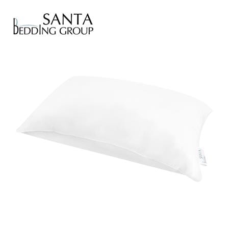หมอนหนุน SANTA BEDDING 15D 19X29 นิ้ว สีขาว_0