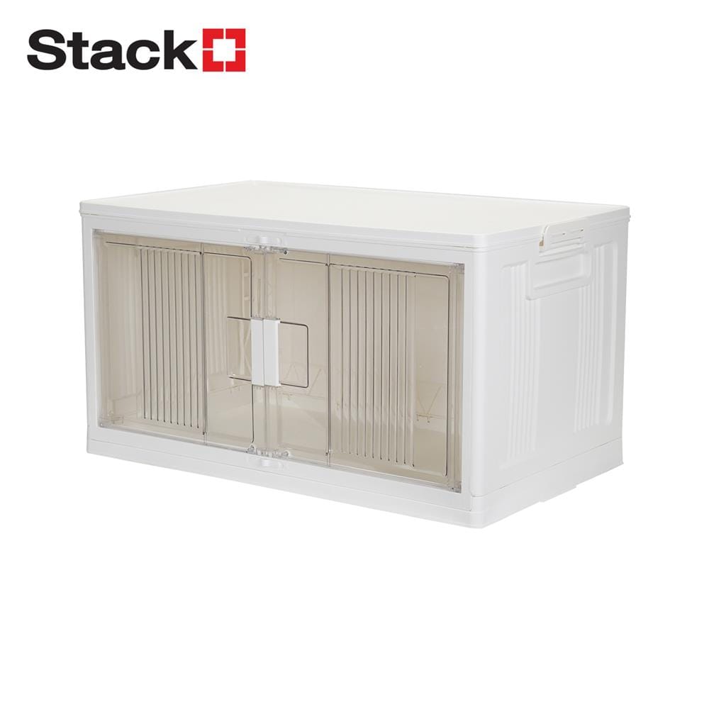 กล่องบานเปิด STACKO SUNA SIZE XL 70.5x41x37.8 ซม. สีขาว