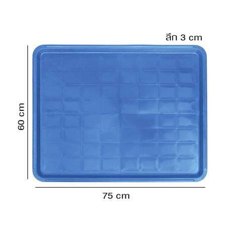 ถาดรองกรง PETUS 75X60 ซม. สีฟ้า_3