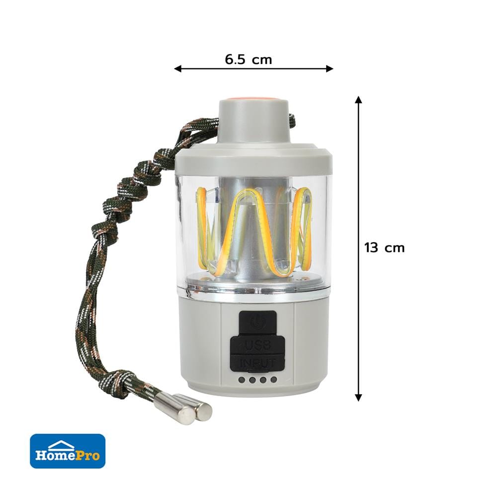 ไฟ LED CAMPING ELECKTA KXK-808 220 ลูเมน 3 วัตต์ วอร์มไวท์