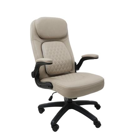 เก้าอี้สำนักงาน MODENA PET FRIENDLY PU สีสโตนครีม_4