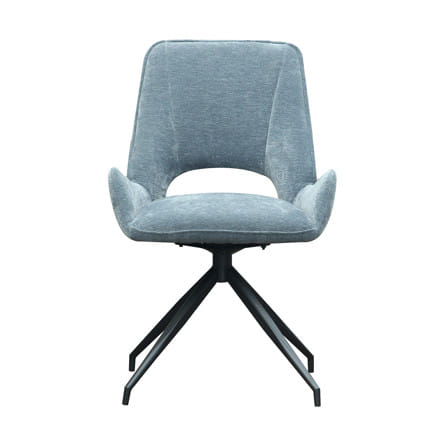 เก้าอี้อาหารหมุนได้ FURDINI HUDSON สี LIGHT BLUE_1