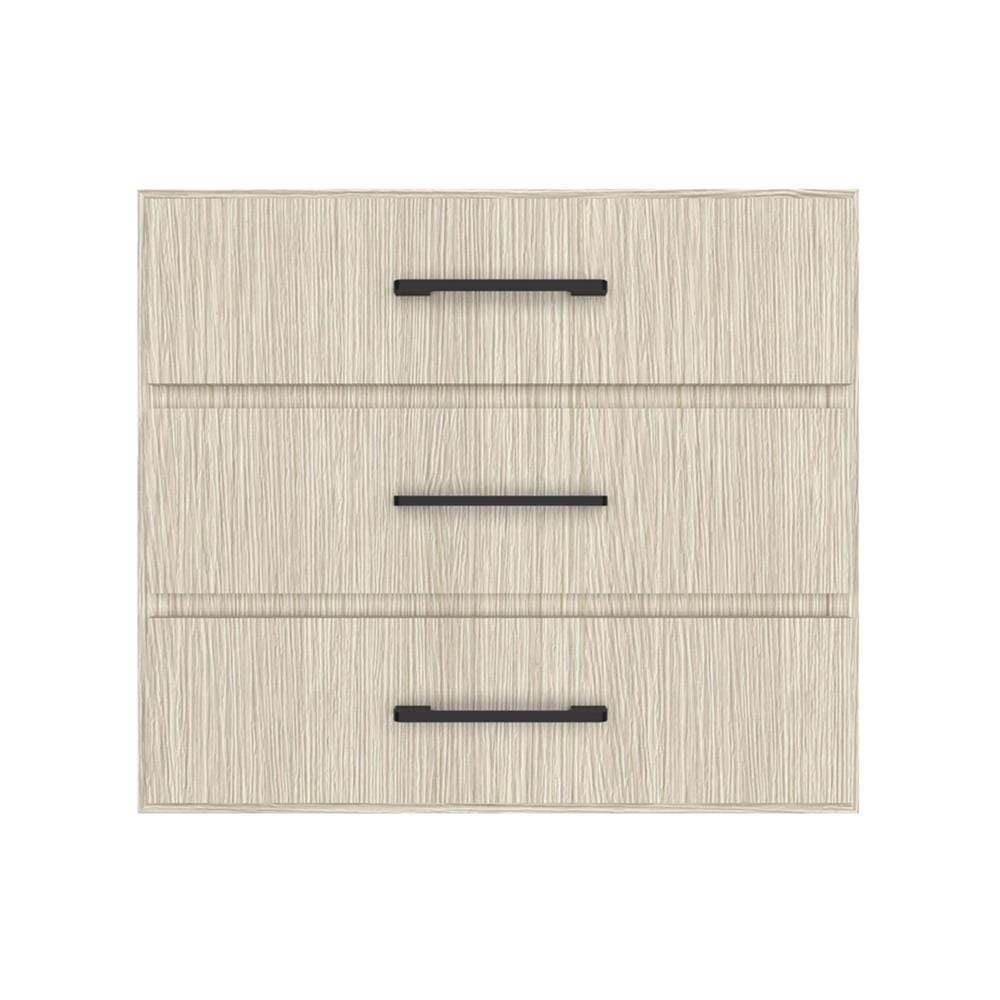 ตู้ลิ้นชัก WPC PARAZZO ENZO มือจับสีดำ 70x60 ซม. สีไลท์โอ็ค