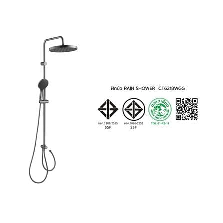 ฝักบัว RAIN SHOWER COTTO CT6218WGG_2