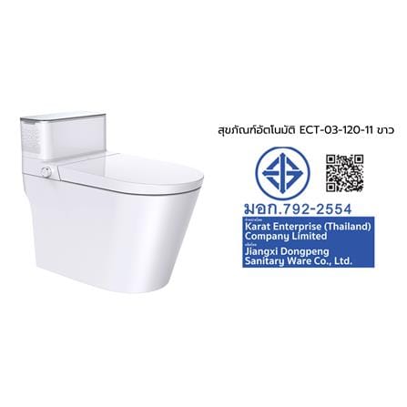 สุขภัณฑ์อัตโนมัติ ESTHER ECT-03-120-11 สีขาว_9
