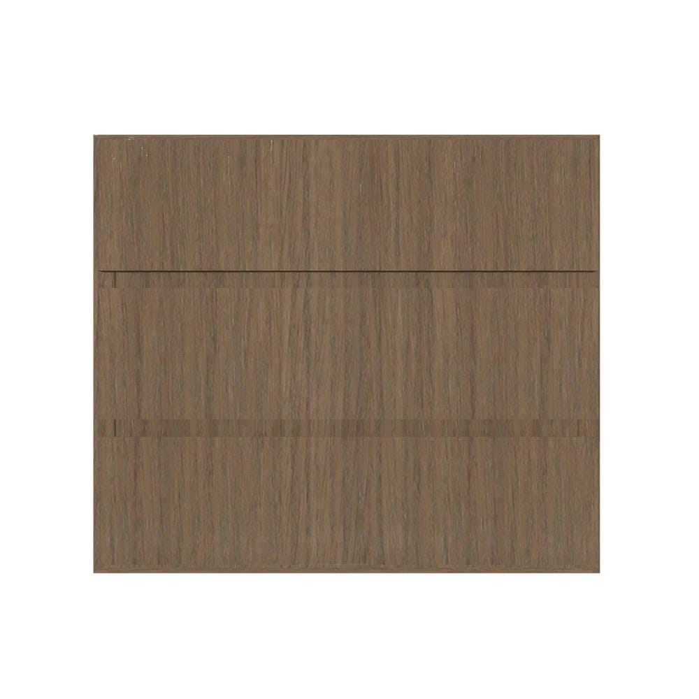ตู้ลิ้นชัก 3 ชั้น WPC PARAZZO ENZO บานเพ่ 70x60 ซม. สีช็อกโกแลต