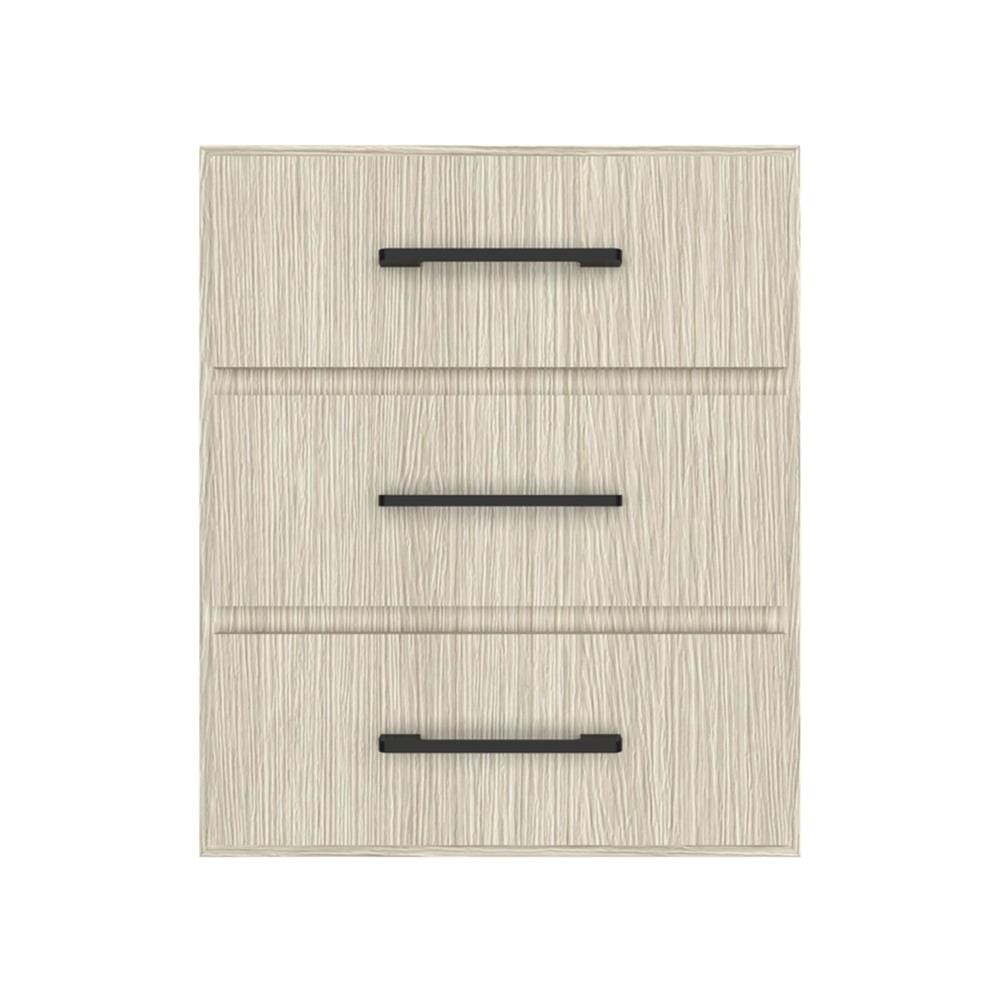ตู้ลิ้นชัก WPC PARAZZO ENZO มือจับสีดำ 50x60 ซม. สีไลท์โอ็ค
