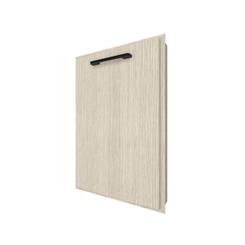 บานซิงค์เดี่ยว WPC เปิดขวา PARAZZO ENZO มือจับดำ 40x60 ซม. สีไลท์โอ็ค