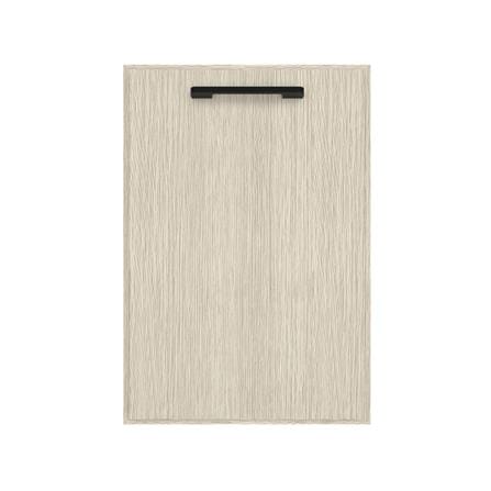 บานซิงค์เดี่ยว WPC เปิดขวา PARAZZO ENZO มือจับดำ 40x60 ซม. สีไลท์โอ็ค_0