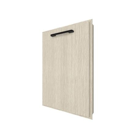 บานซิงค์เดี่ยว WPC เปิดขวา PARAZZO ENZO มือจับดำ 40x60 ซม. สีไลท์โอ็ค_1