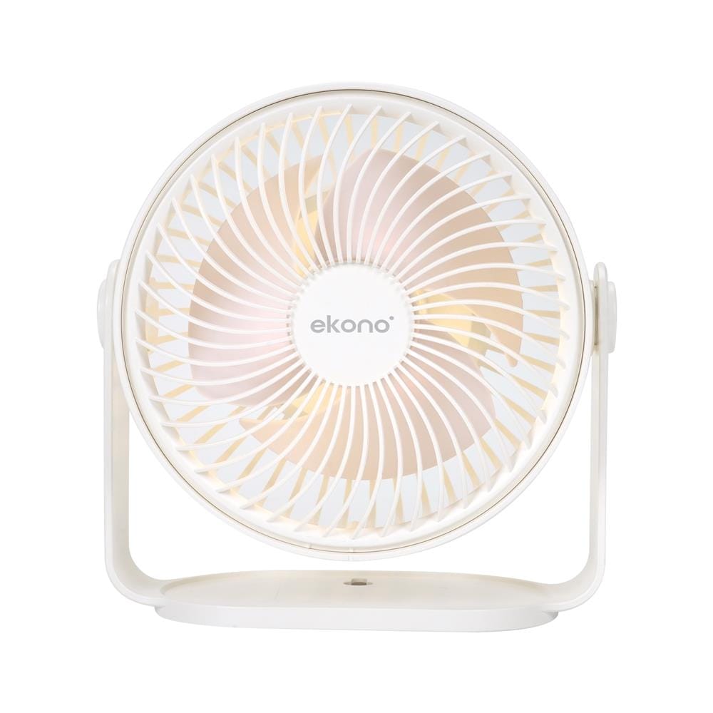 พัดลมพกพา 6 นิ้ว EKONO EK-PTB14WH สีขาว