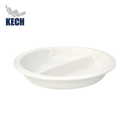 ถาดเซรามิกกลม 2 ช่อง KECH 5.5 ลิตร_0